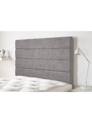 Aspire Furniture Silver Grey Headboard - Image 2 of 2