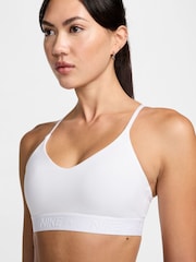Nike White Indy Light Support Padded Sports Bra - Image 3 of 7