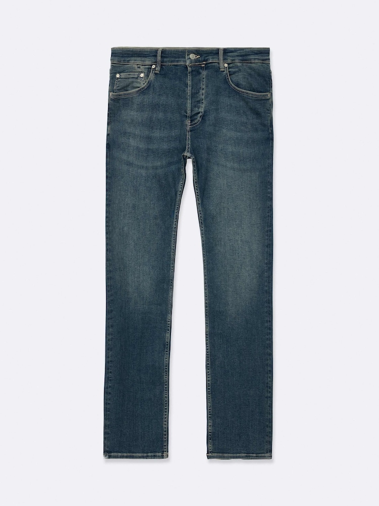 AllSaints Blue Sid Skinny Jeans - Image 8 of 8