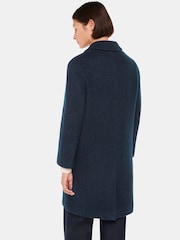 Whistles Blue Fran Boucle Coat - Image 2 of 5