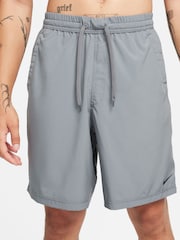 Nike Grey Form Dri-FIT 9 inch Unlined Versatile Shorts - Image 4 of 13