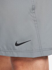 Nike Grey Form Dri-FIT 9 inch Unlined Versatile Shorts - Image 6 of 13