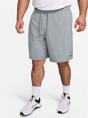 Nike Grey Form Dri-FIT 9 inch Unlined Versatile Shorts - Image 8 of 13