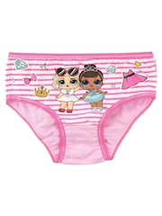 Character Multi Kids LOL Suprise pack 100% Cotton Briefs 5 Packs - Image 2 of 5