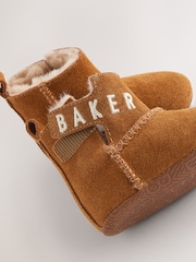 Baker by Ted Baker Baby Boys Tan Boots Padders - Image 5 of 5