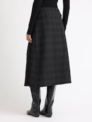 Albaray Check Wrap Skirt - Image 2 de 5