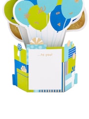 Hallmark Green 40th Birthday Card 3D Pop-Up Paper Wonder - Image 4 of 4