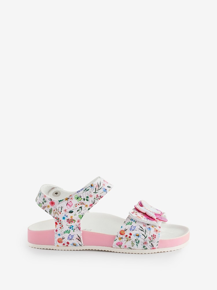 Lelli Kelly Pink Sara Floral Sandals - Image 1 of 4