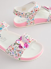 Lelli Kelly Pink Sara Floral Sandals - Image 2 of 4