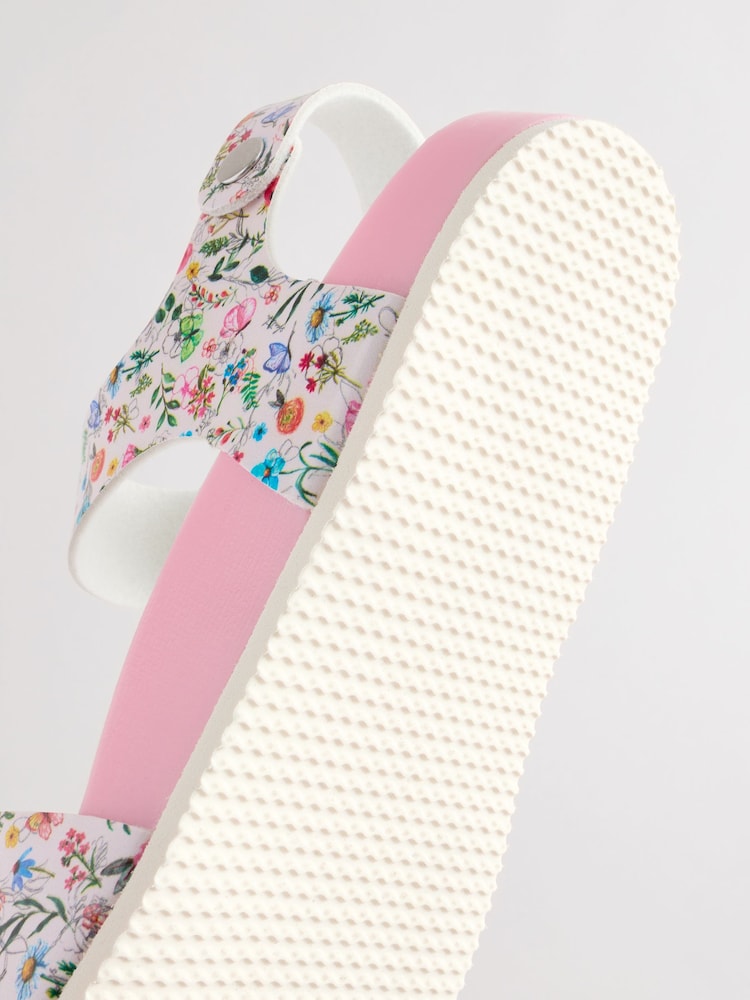 Lelli Kelly Pink Sara Floral Sandals - Image 4 of 4