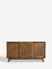 Rockett St George Mango Wood Leopard Print Large Sideboard - Image 6 of 9