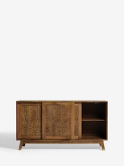 Rockett St George Mango Wood Leopard Print Large Sideboard - Image 7 of 9