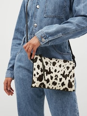 Animal Leather Cross-Body Bag - Image 3 of 9