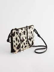 Animal Leather Cross-Body Bag - Image 5 of 9