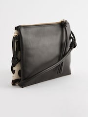 Animal Leather Cross-Body Bag - Image 6 of 9