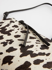 Animal Leather Cross-Body Bag - Image 7 of 9