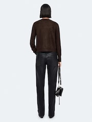 AllSaints Red Ada Jumper - Image 6 of 8