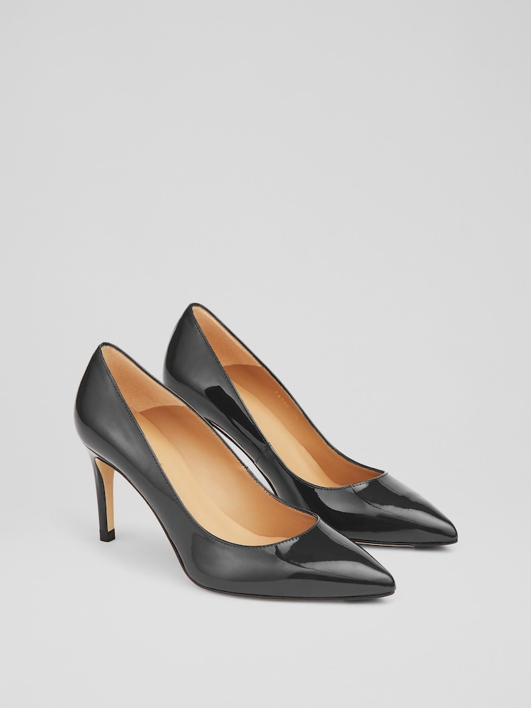 Lk Bennett Floret Pumps aus Leder mit spitzer Zehenpartie - Bild 2 von 4
