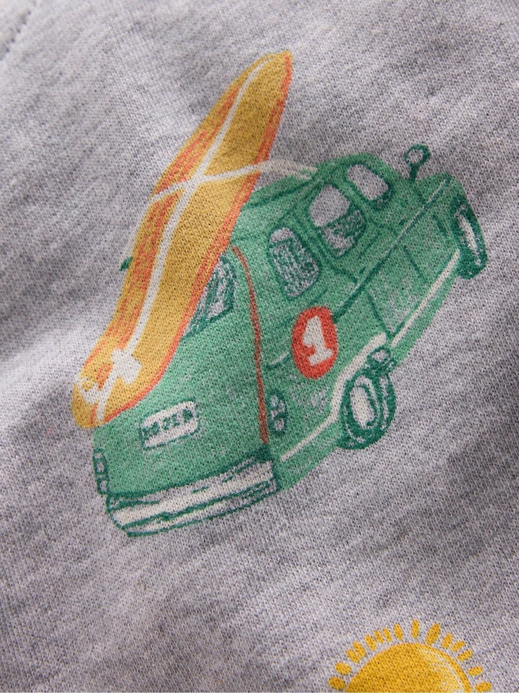 Boden Grey Everyday Printed Sweatshirt - Image 3 of 3