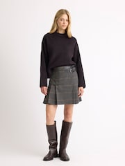 Albaray Grey Short Plaid Kilt - Image 1 of 4