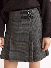 Albaray Grey Short Plaid Kilt - Image 3 of 4