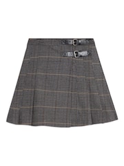 Albaray Grey Short Plaid Kilt - Image 4 of 4