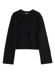 Albaray Black Button Detail Jumper - Image 4 of 4