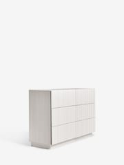 White Kendal Oak Effect Chest of Drawers - Image 4 of 9