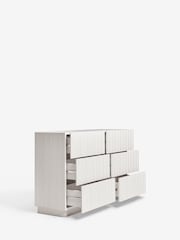 White Kendal Oak Effect Chest of Drawers - Image 5 of 9