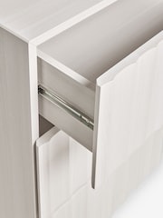 White Kendal Oak Effect Chest of Drawers - Image 7 of 9