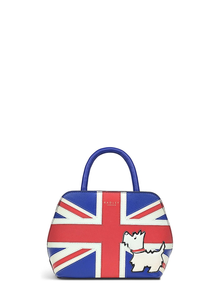 Radley London Small Blue The Anniversary Minis Ziptop Grab Bag - Image 1 of 6