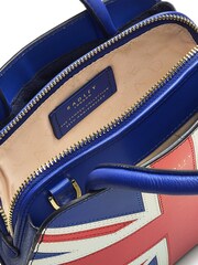 Radley London Small Blue The Anniversary Minis Ziptop Grab Bag - Image 4 of 6
