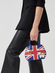 Radley London Small Blue The Anniversary Minis Ziptop Grab Bag - Image 5 of 6