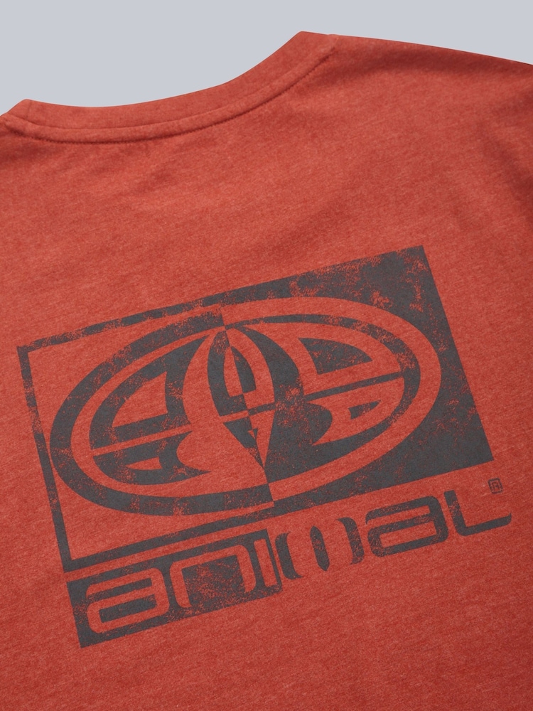 Animal Red Mens Jacob T-Shirt - Image 10 of 10