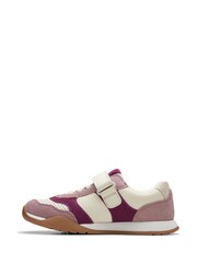 Clarks Pink Race Hero Trainers - Image 2 of 7