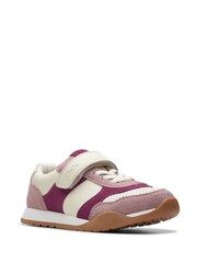 Clarks Pink Race Hero Trainers - Image 3 of 7