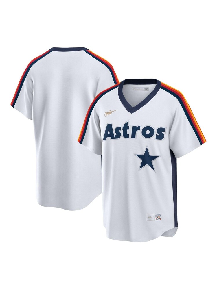 Nike White Houston Astros Nike Official Replica Cooperstown 1986 Jersey - Image 1 of 3