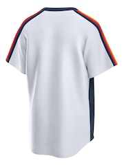 Nike White Houston Astros Nike Official Replica Cooperstown 1986 Jersey - Image 3 of 3