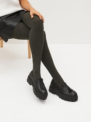 Green Patterned Tights 1 Pack - Image 1 of 2