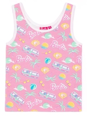 Vanilla Underground Pink Barbie Girls Top & Short 2 Piece Set - Image 2 of 7