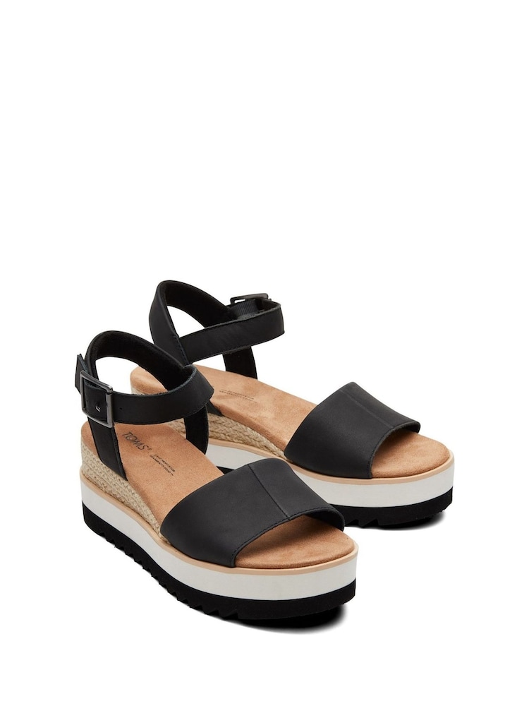 TOMS Diana Wedges - Image 1 of 4 TOMS Diana Wedges - Image 1 of 4
