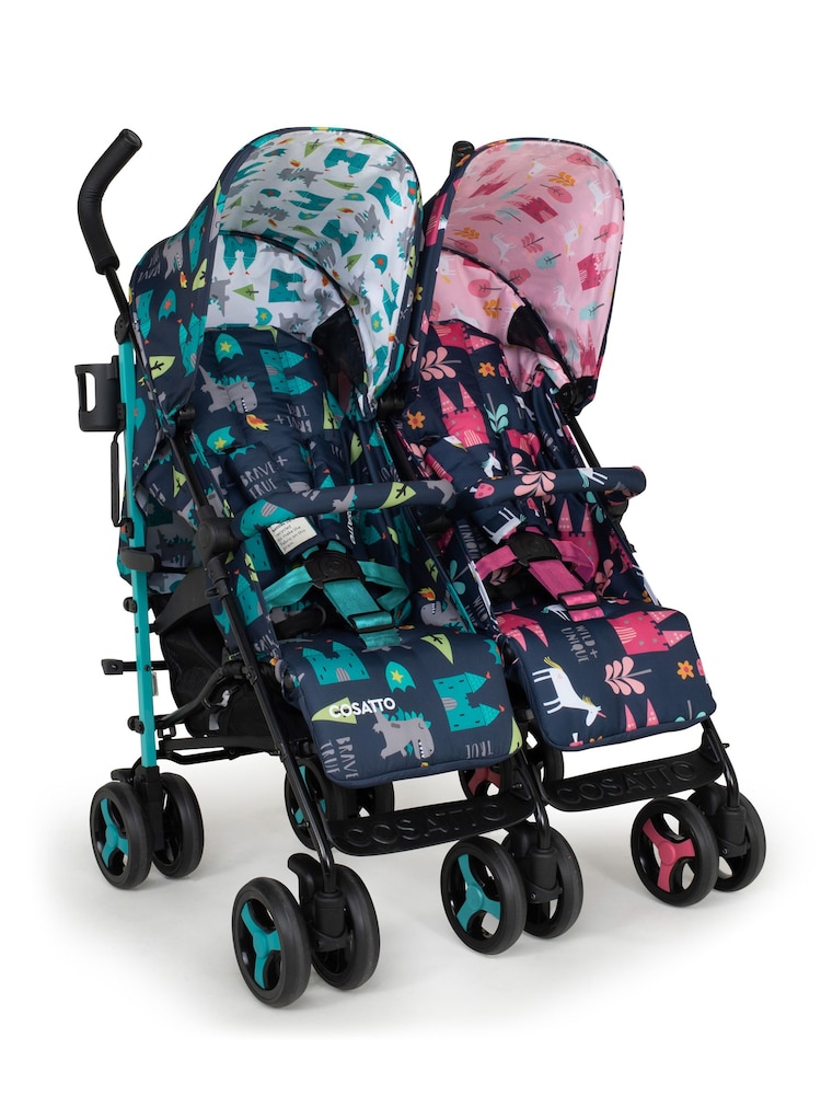 Cosatto Fairytale Supa Dupa Twin Stroller Fairytale - Image 2 of 4