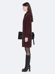 AllSaints Red Jamie Dress - Image 6 of 8