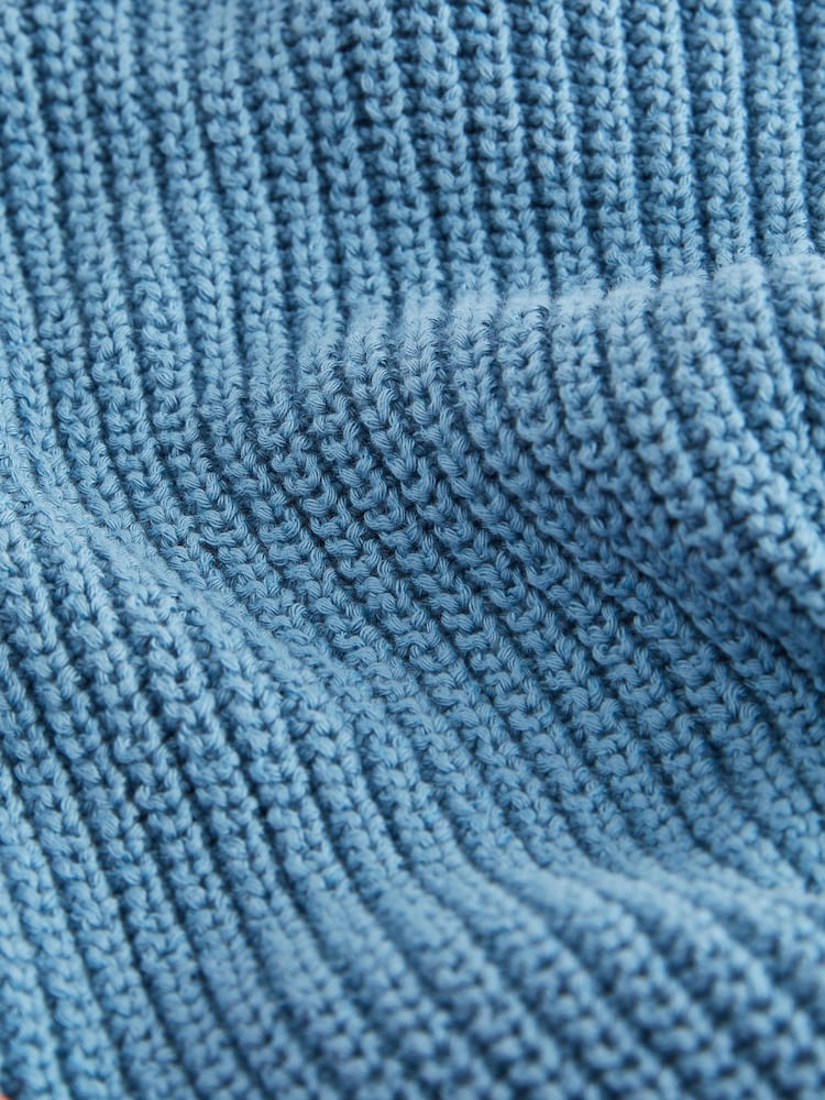 Blue Gold Button Rib Cardigan - Image 6 of 6 Blue Gold Button Rib Cardigan - Image 6 of 6