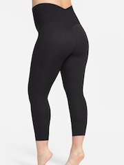 Nike Black Maternity Zenvy High Waisted 7/8 Leggings with Pockets - Image 2 of 9