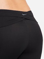 Nike Black Maternity Zenvy High Waisted 7/8 Leggings with Pockets - Image 8 of 9