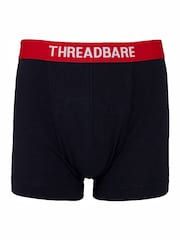Threadbare Smoky Black Hipster Boxers 4 Packs - Image 2 of 6