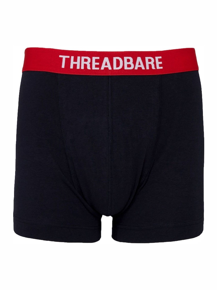 Threadbare Smoky Black Hipster Boxers 4 Packs - Image 2 of 6