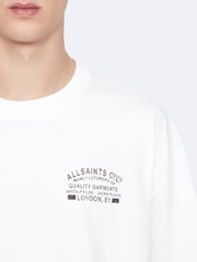 AllSaints Echo kortermet t-skjorte med rund hals - Bilde 4 av 8