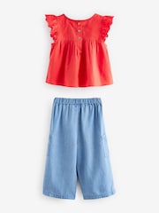 rdeča - Komplet bluze in hlač Strawberry (3mths-7yrs) - Slika 6 iz 8